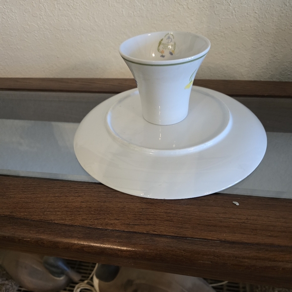 Vintage 1974 Seymour Mannic fune china cake pedestal - Picture 5 of 6